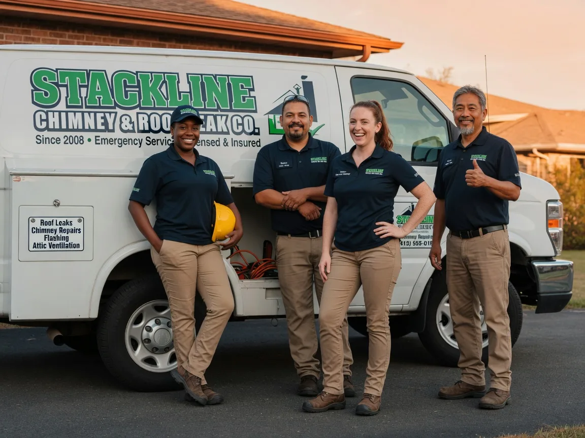 Chimney flashing repair company in Unionville, CT